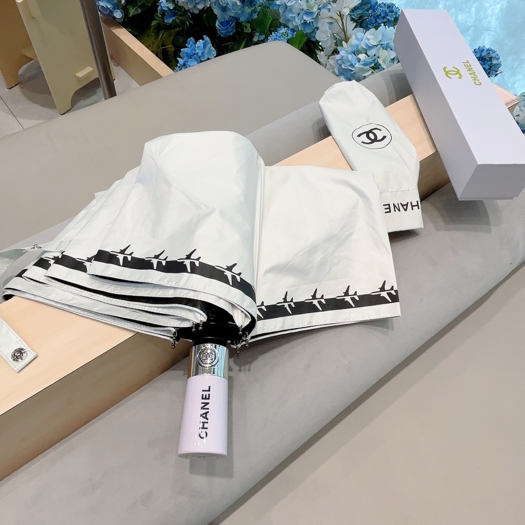 Chanel (CC) luxury designer umbrella 0070 - Image 8