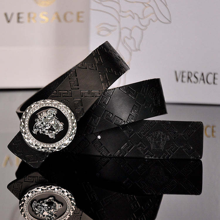 Medusa Leather Belt - Image 2