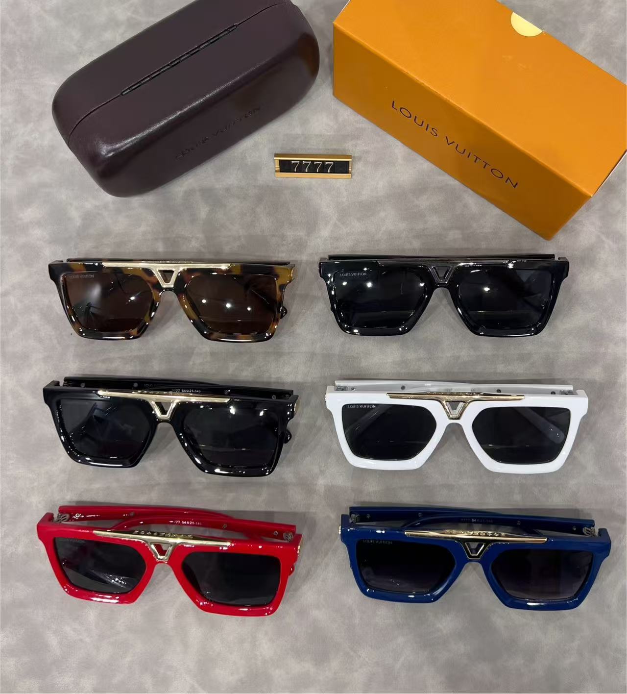 Fashion hot 6 color sunglasses 7777 - Image 2