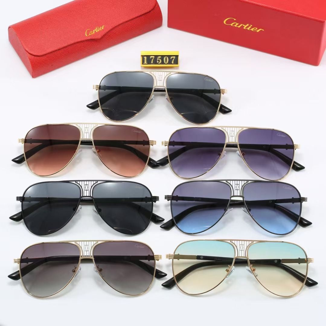 Fashion hot 7 color sunglasses 17507 - Image 2