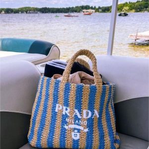 Prada Raffia Bag