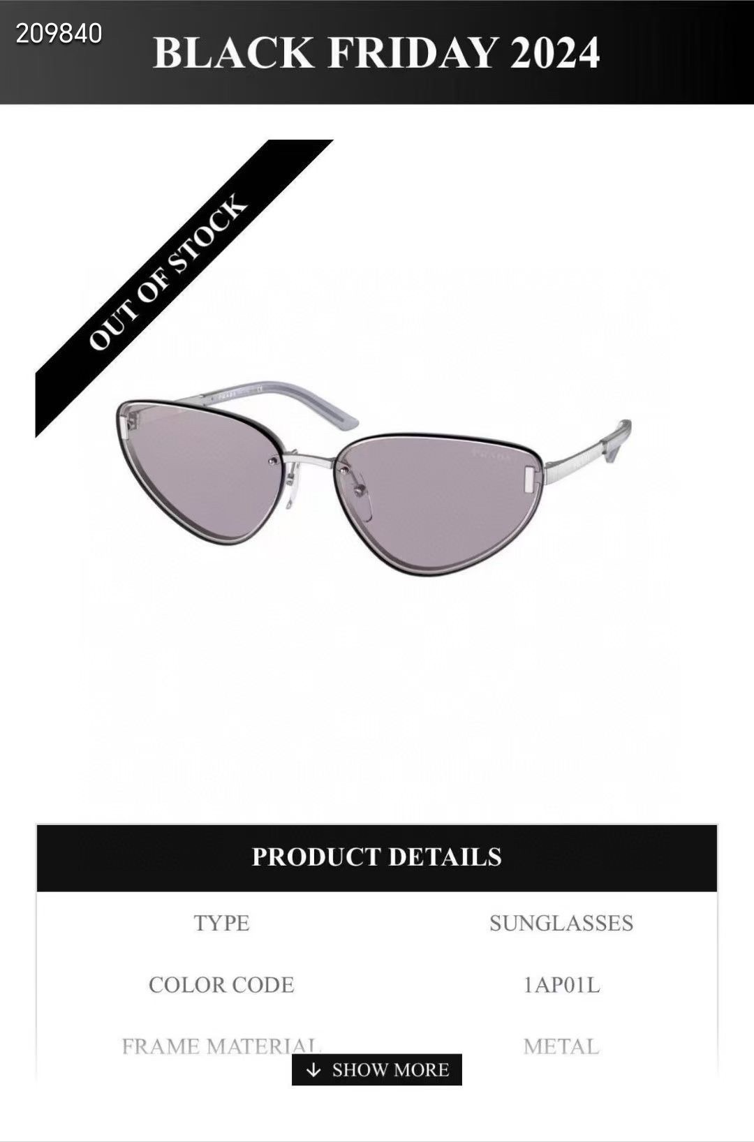 PRA Eyewear SIZE: 63-17-149 - Image 8