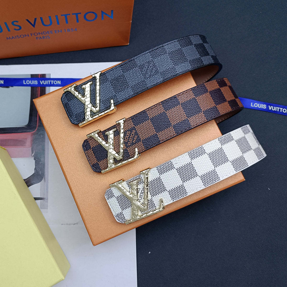 3-color fashion belt - Image 2