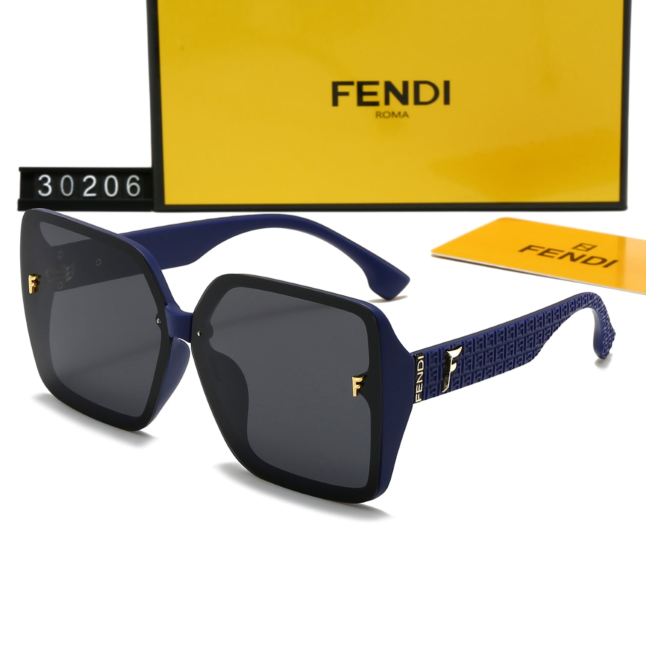 Square frame holiday sunglasses 30206 - Image 3