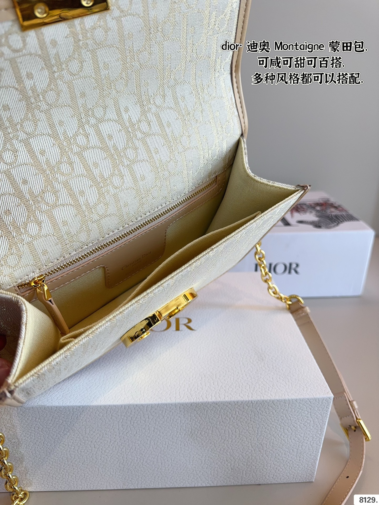 D new arrival Montaigne bag size: 25/21cm - Image 9