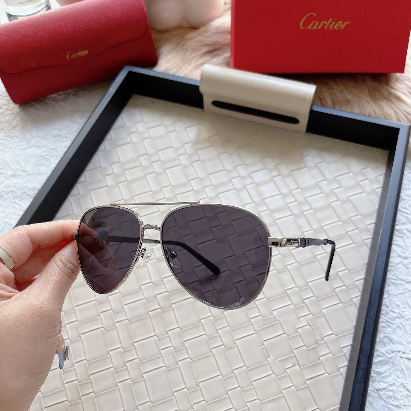 Fashion hot 3 color sunglasses 0648 - Image 7