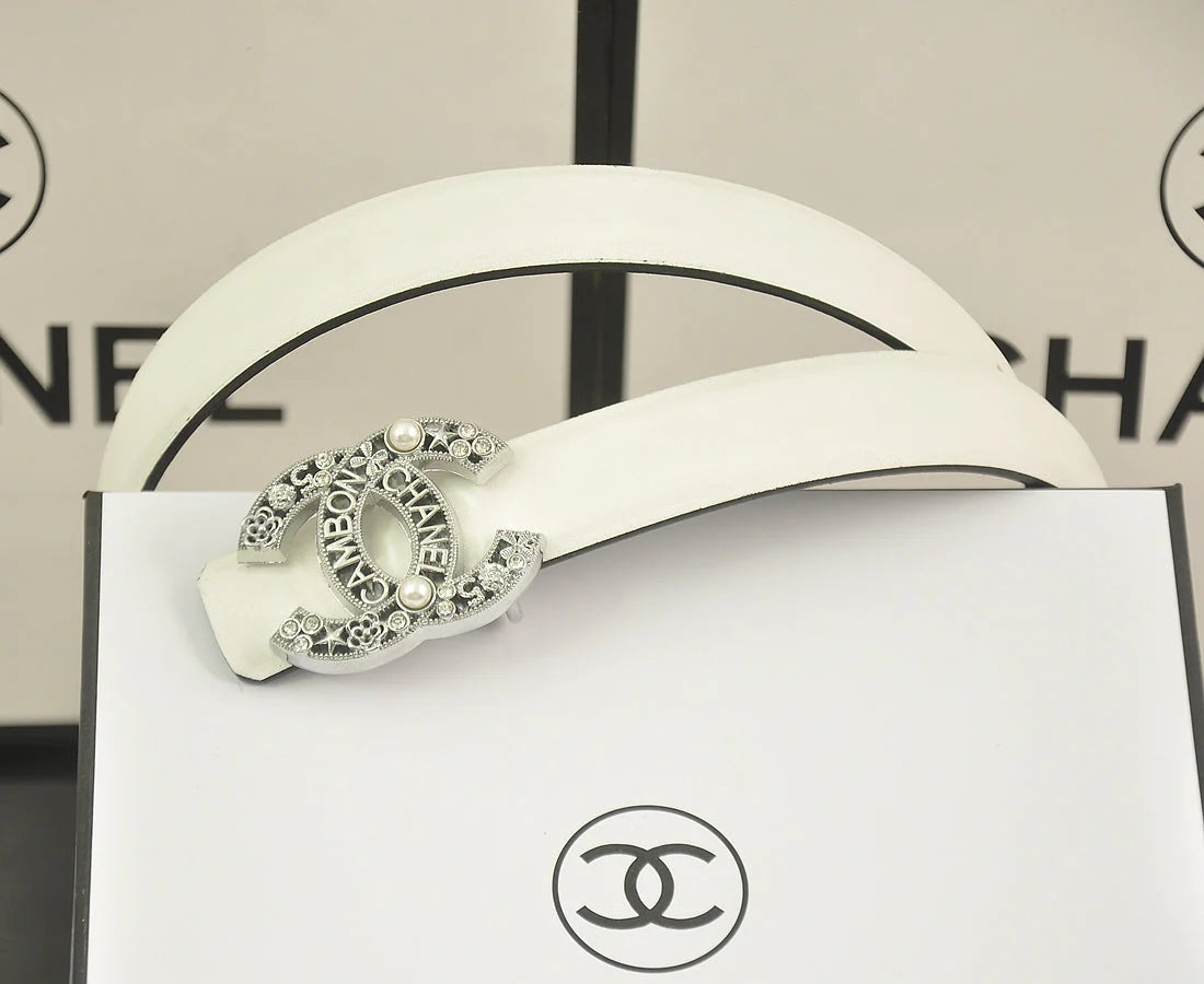 6 color rhinestone pearl letter belt - Image 10