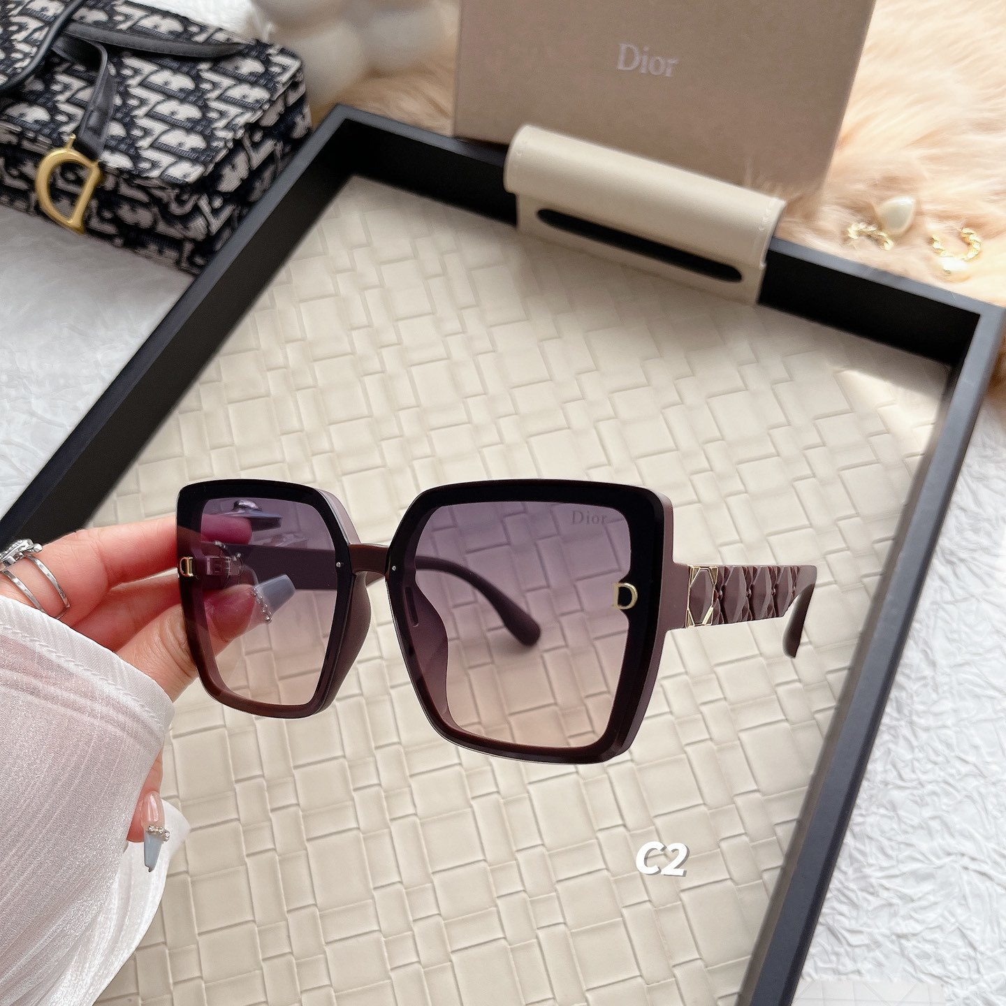 Fashion hot 4 color sunglasses 5901 - Image 9