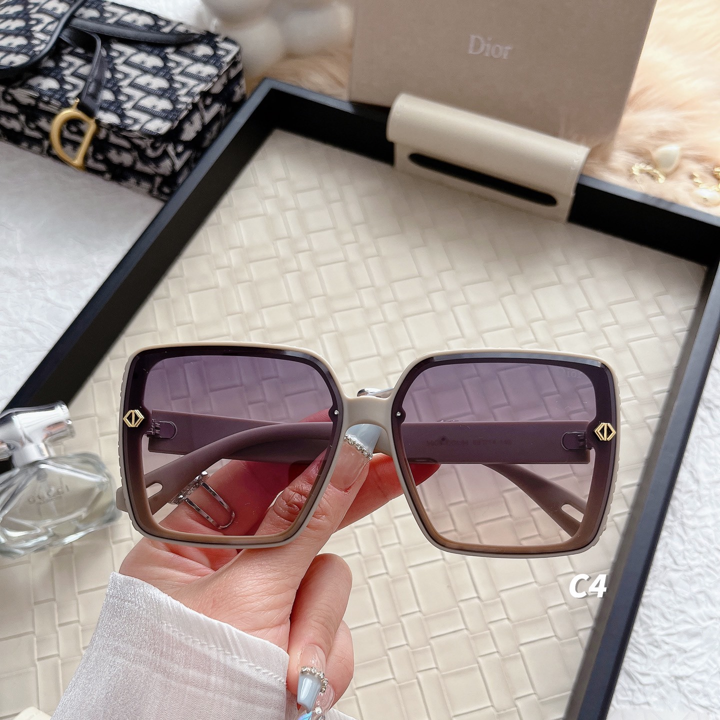 Fashion hot 4 color sunglasses 5903 - Image 5