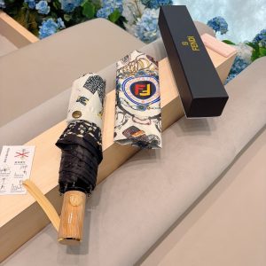 FD Luxury Umbrella - Fendi Style Designer Umbrella