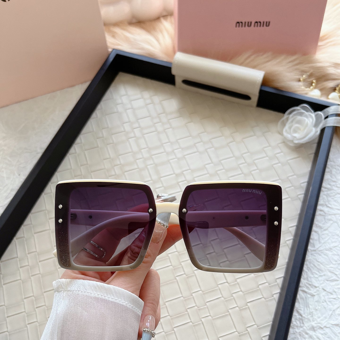 Fashion hot 4 color sunglasses 5104 - Image 8