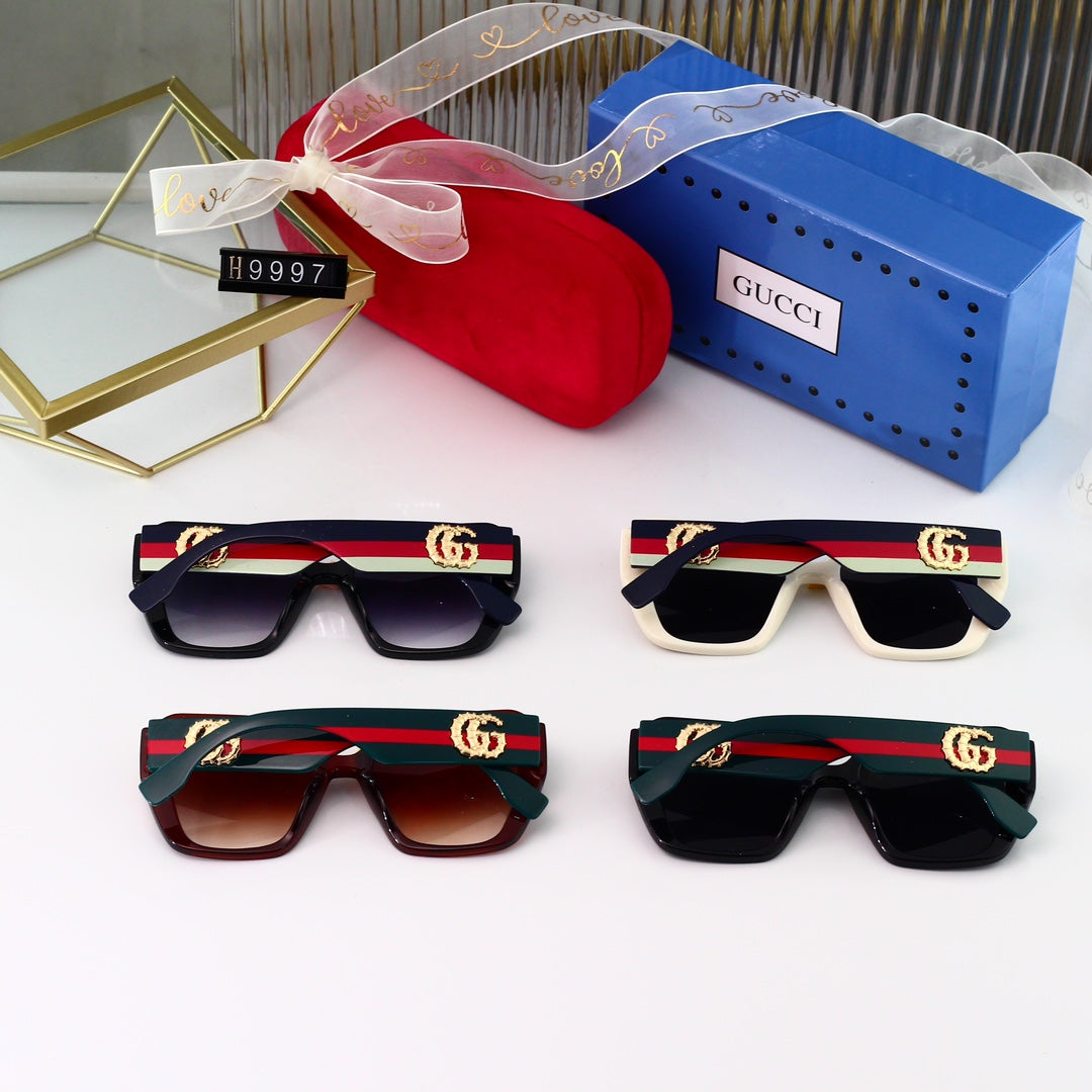 Fashionable square sunglasses 9997 - Image 6