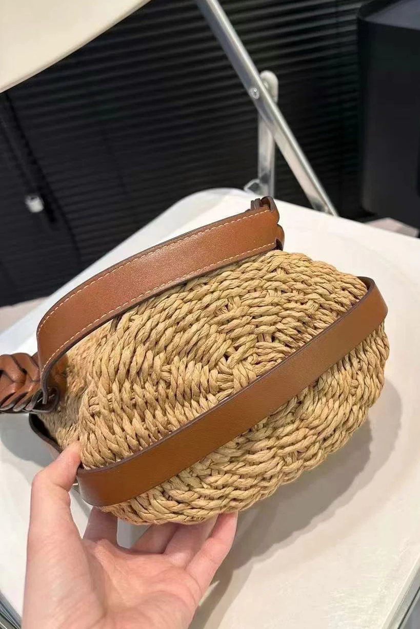 Prada Woven Bucket Bag - Image 5