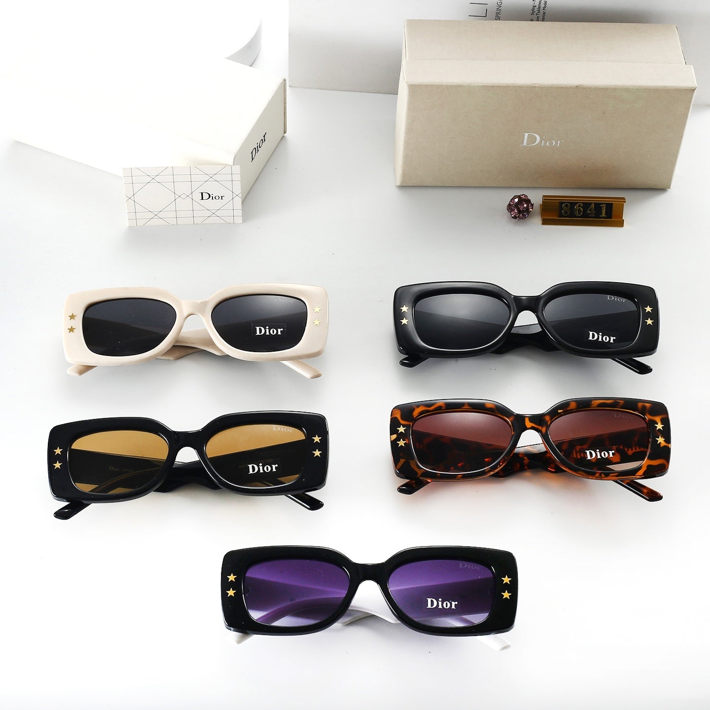Fashion hot 5 color sunglasses 8641 - Image 2