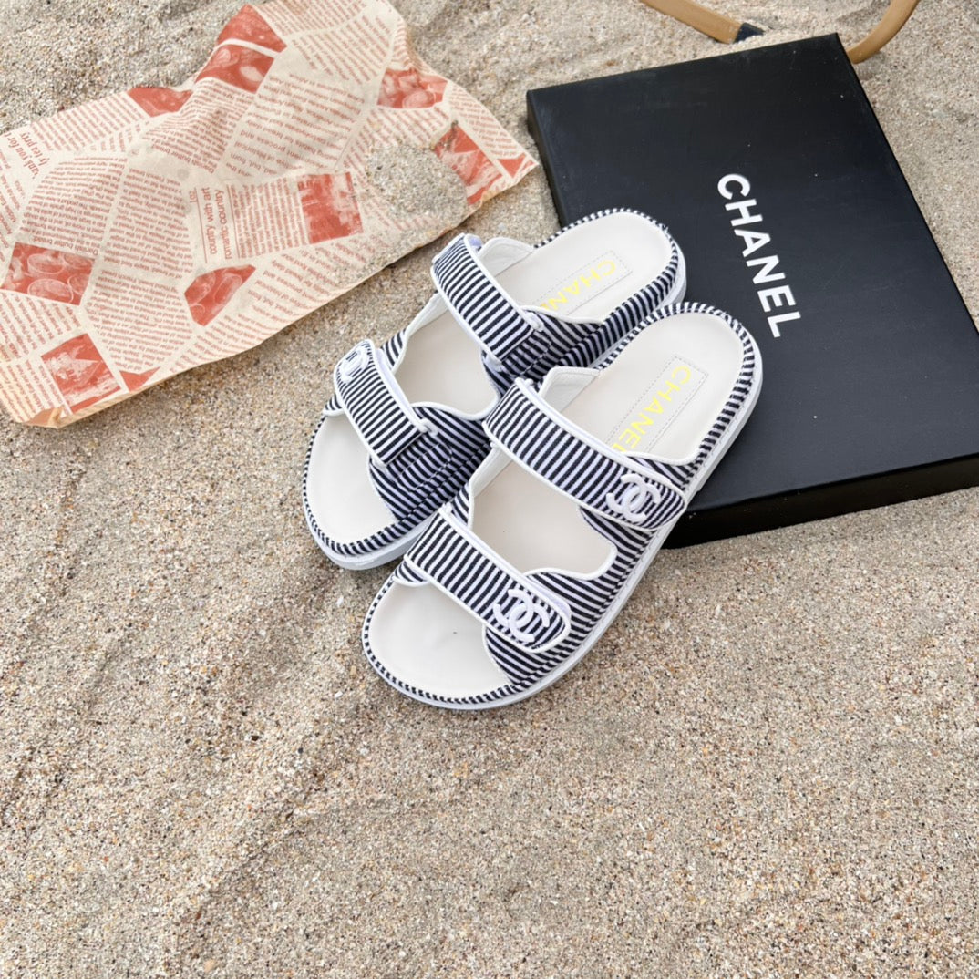 6 Colors Velcro Flat Sandals - Image 10