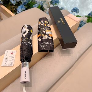 CC Luxury Umbrella - Chanel Style Designer Umbrella
