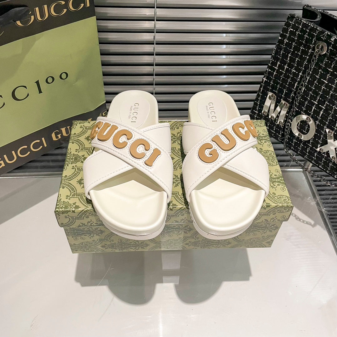 Couple Cross Strap Flats - Image 2