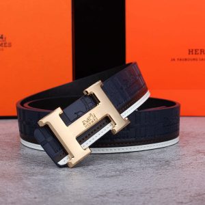 H 3-color fashion belt