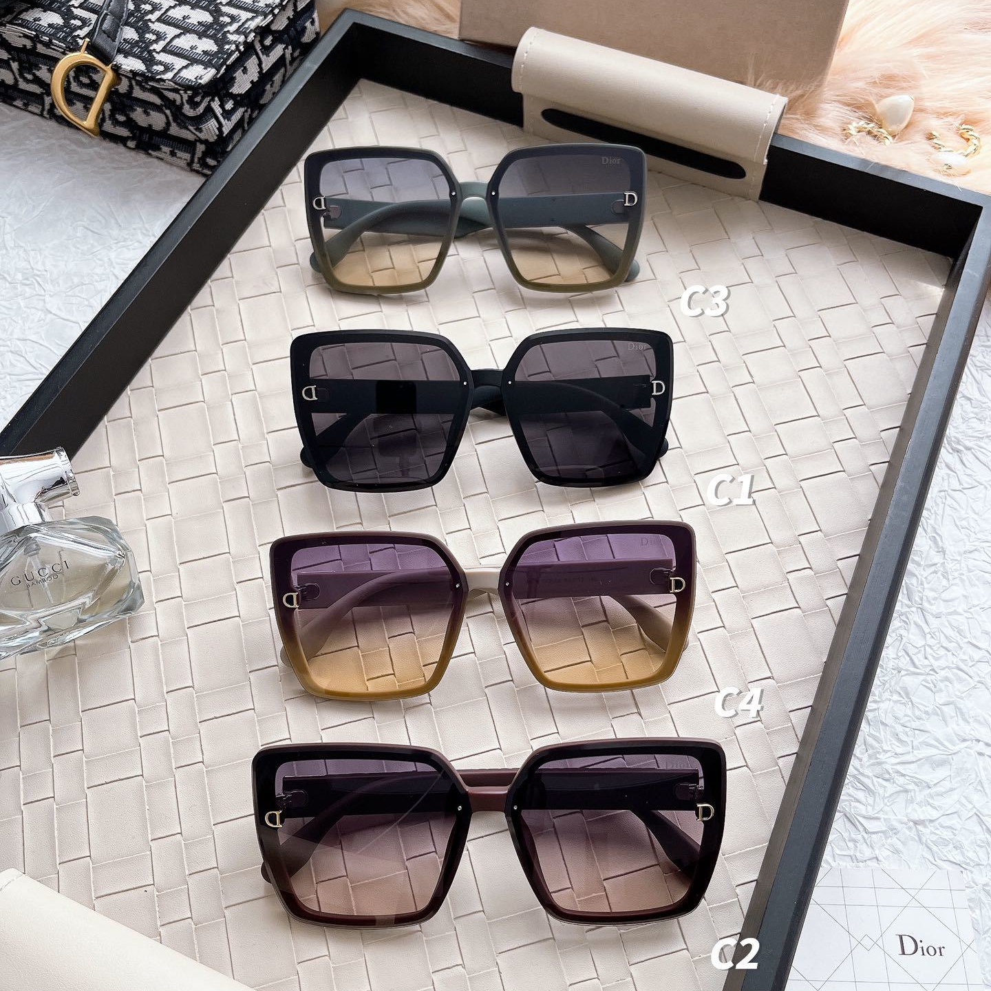 Fashion hot 4 color sunglasses 5901 - Image 2
