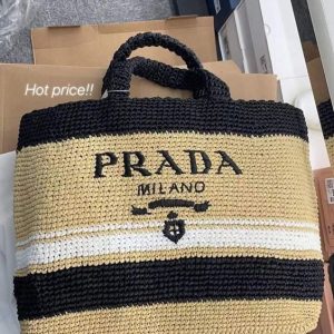 Prada Raffia Bag