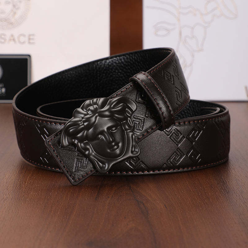 Medusa Leather Belt - Image 7