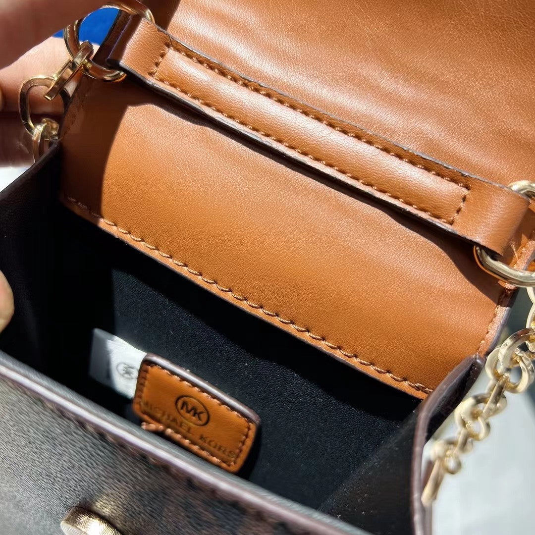 Mk Summer Mobile Phone Bag, Chain Small Bag Ds Jingle Armpit Bag - Image 8