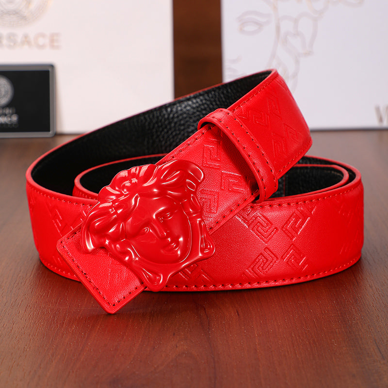 Medusa Leather Belt - Image 14