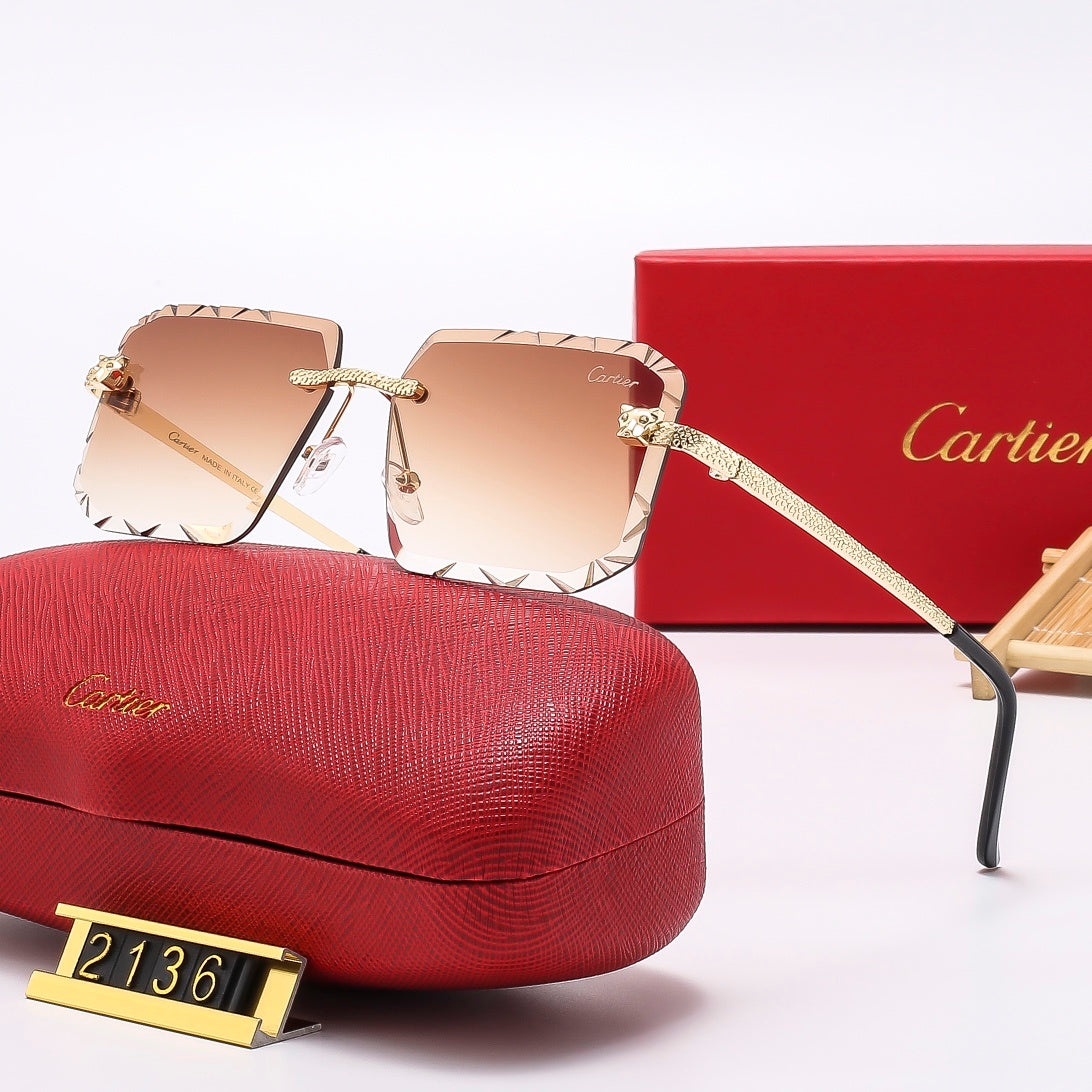 Fashion hot 5 color sunglasses 2136 - Image 5