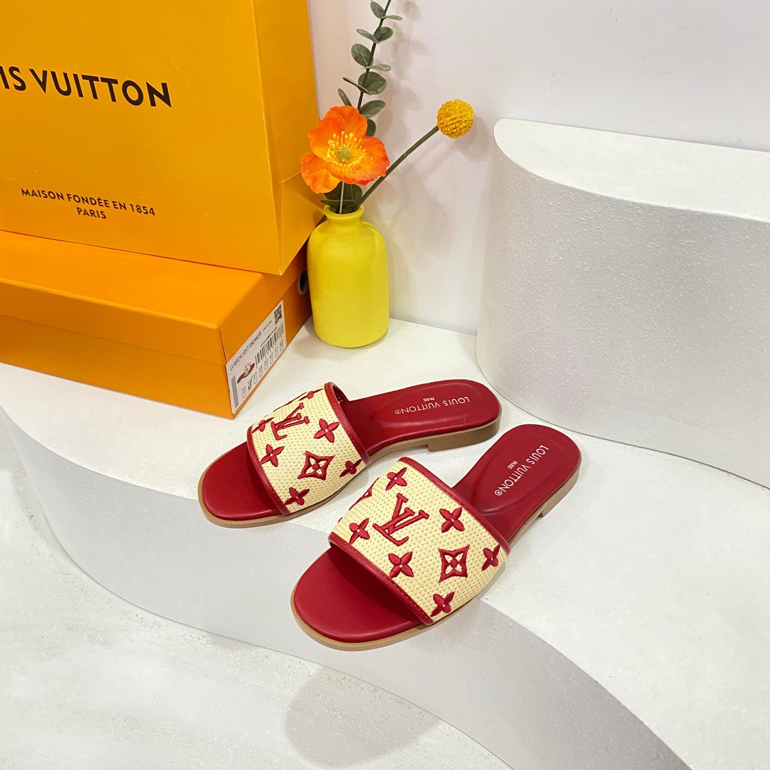 Woven Embroidered Slippers - Image 10
