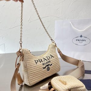 Prada Handbag Re-Edition 2005 Bag 8.3X7X2.3Inch