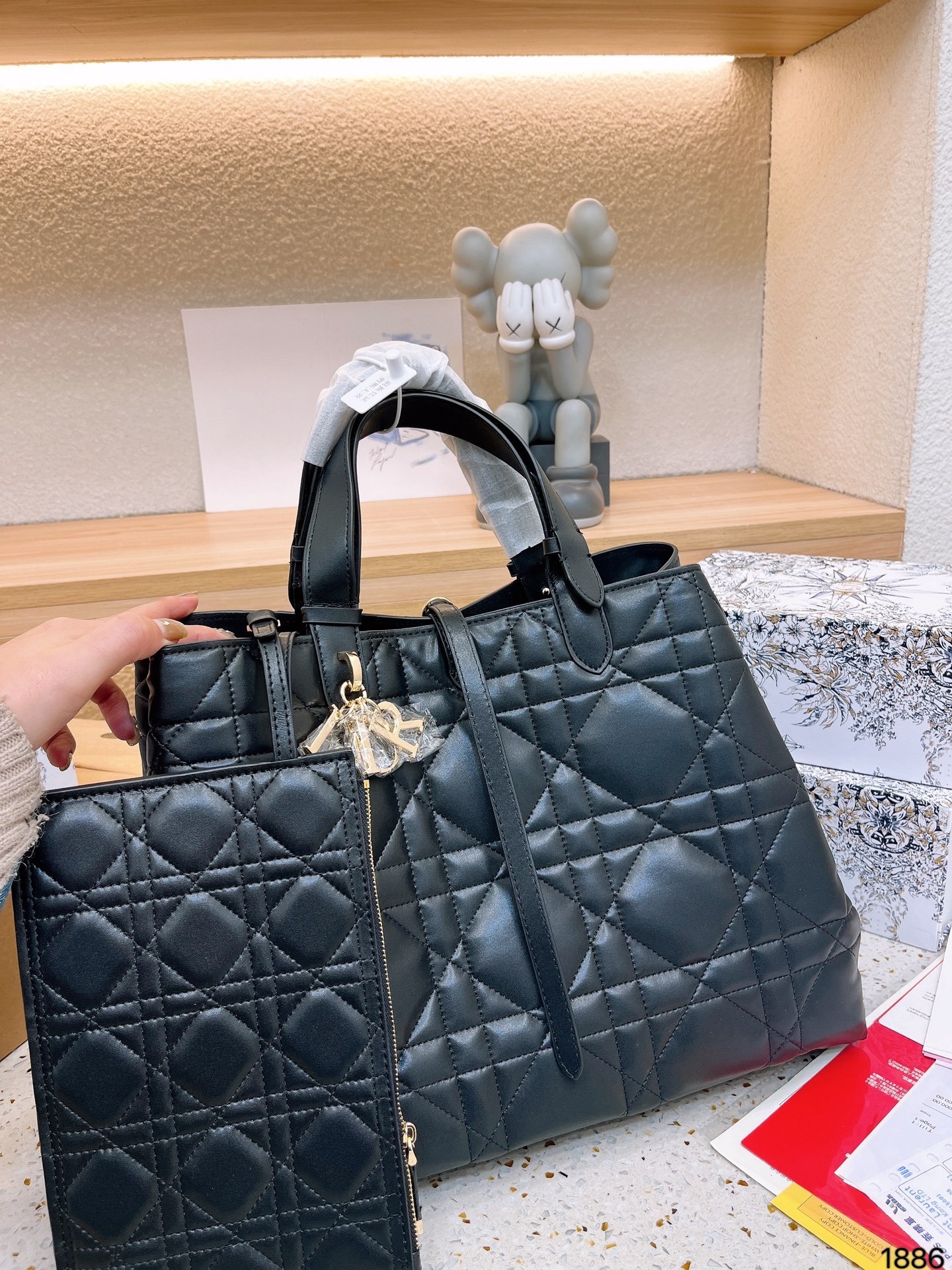 D D TOUJOURS new arrival tote bag size: 34 * 27 cm - Image 8