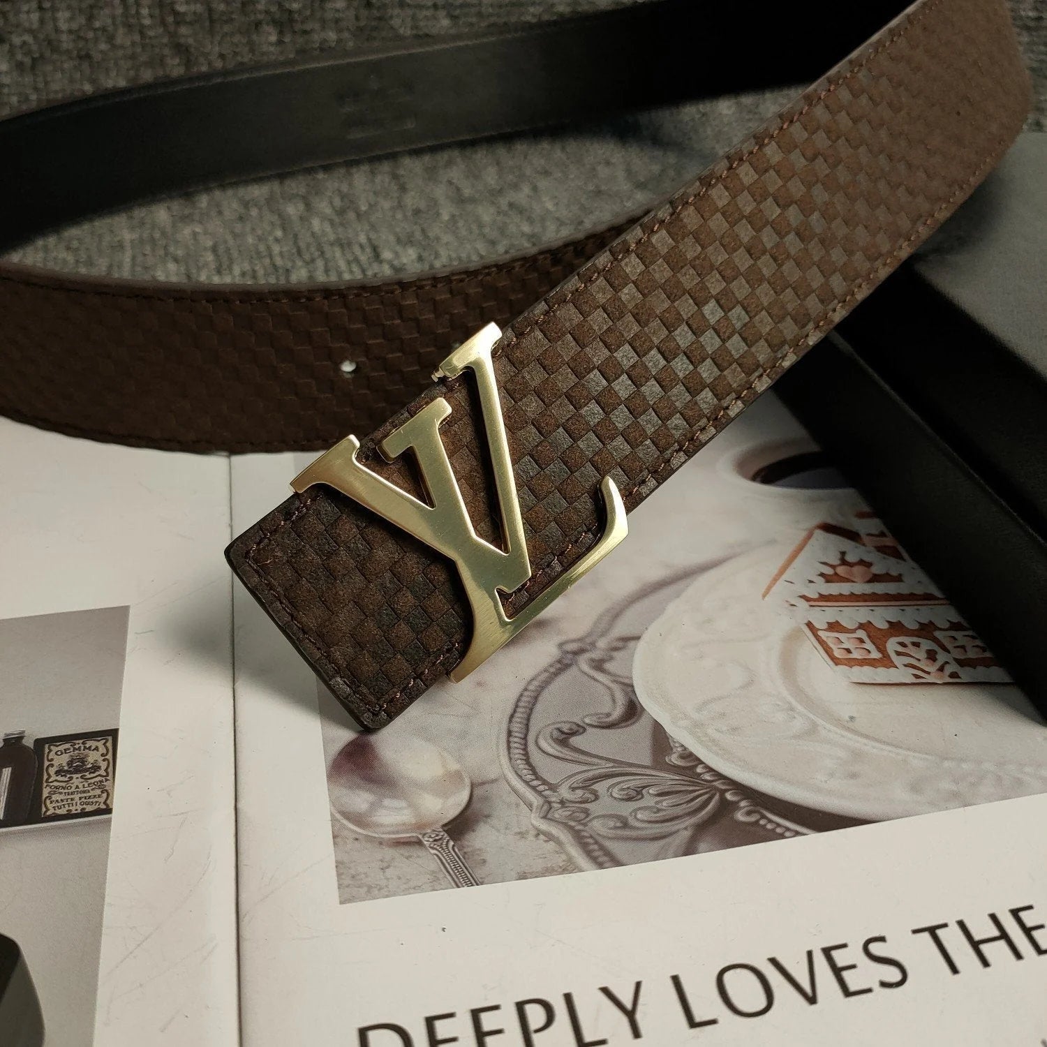 Venice Fashion Leather Belt - Image 4