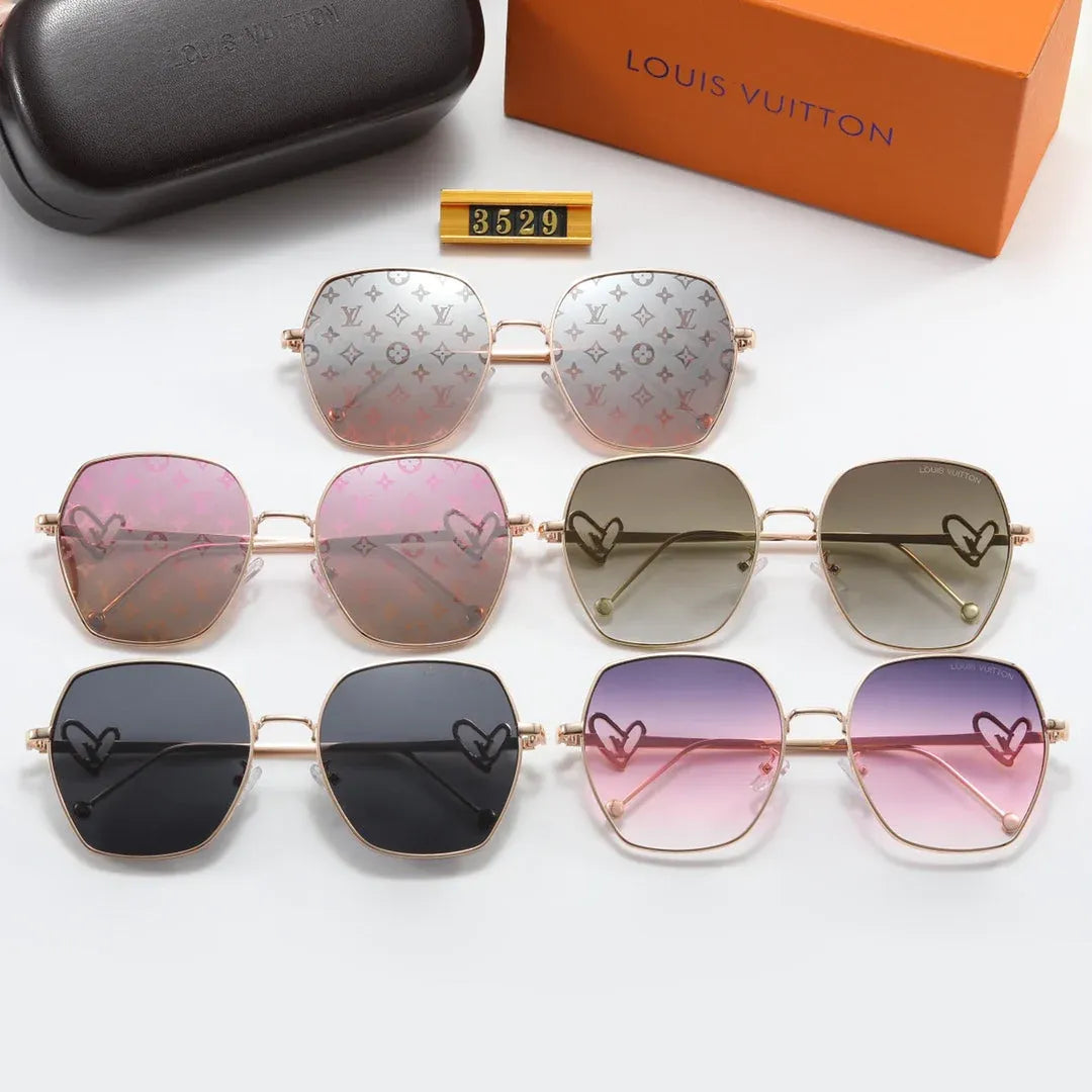Fashion hot 5 color sunglasses 3529 - Image 2