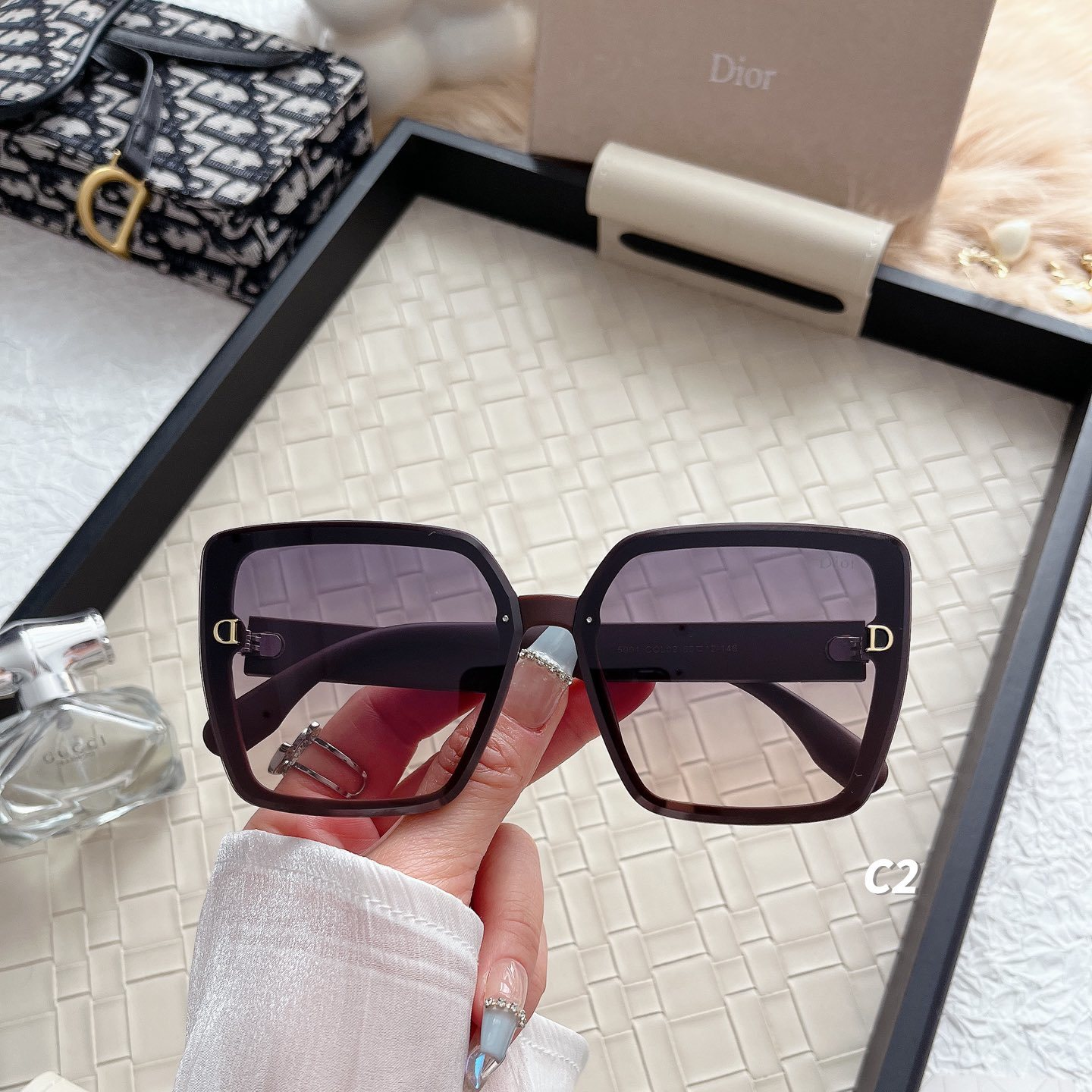 Fashion hot 4 color sunglasses 5901 - Image 8