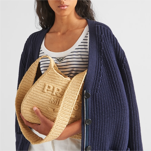 PRADA Crochet tote bag - Image 2