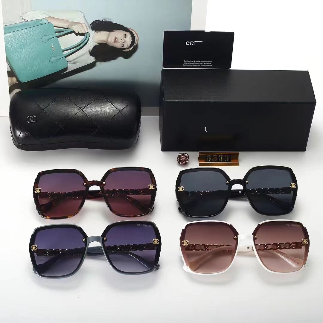 Women's Fashion Full Frame Letter Sunglasses 6330 - Image 2