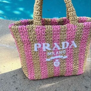 Prada Raffia Bag