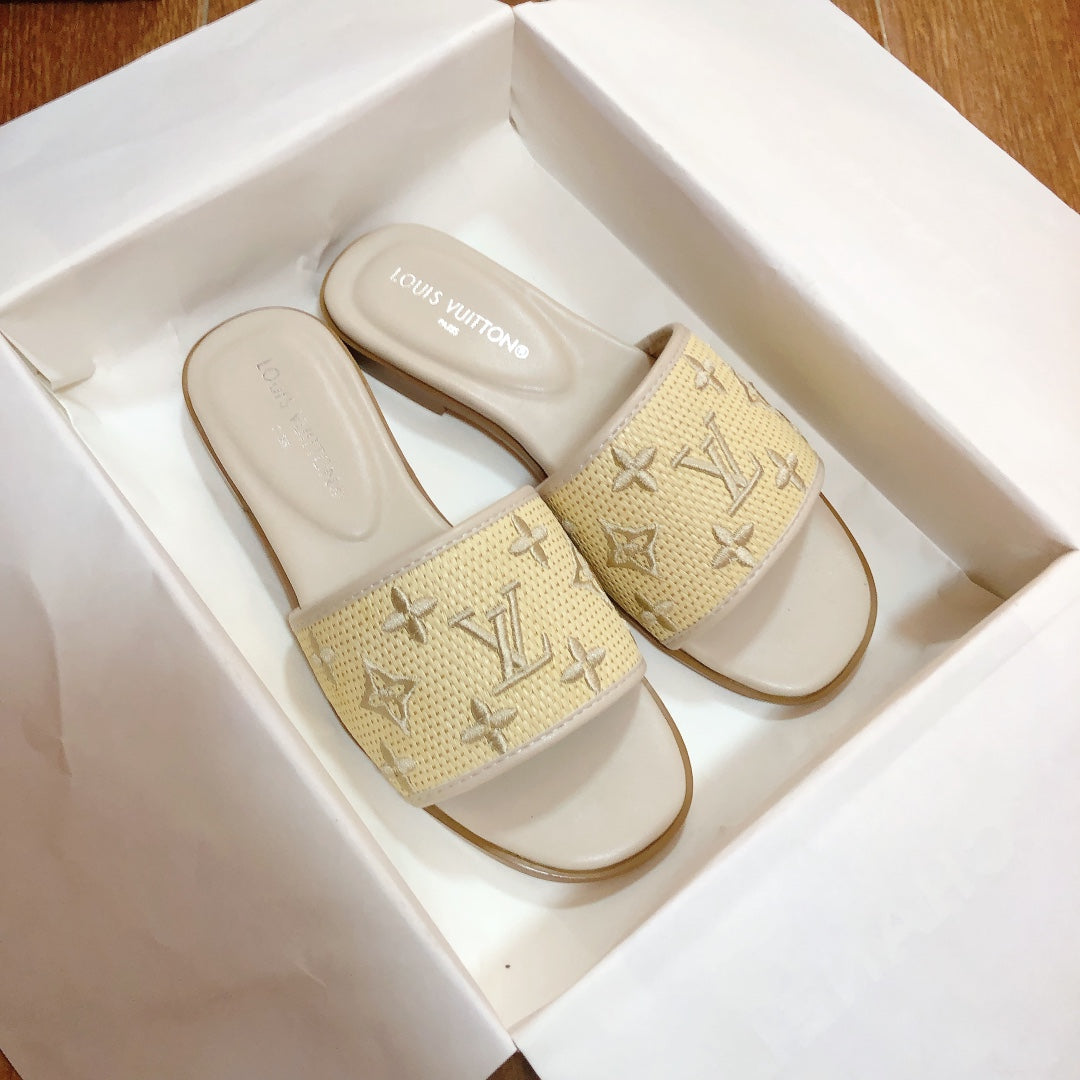 Woven Embroidered Slippers - Image 8