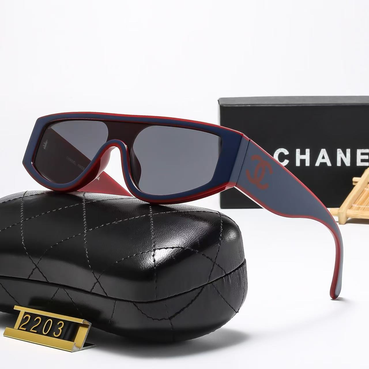 Fashion hot 6 color sunglasses 2203 - Image 6
