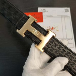 2 Colors printed leather belt