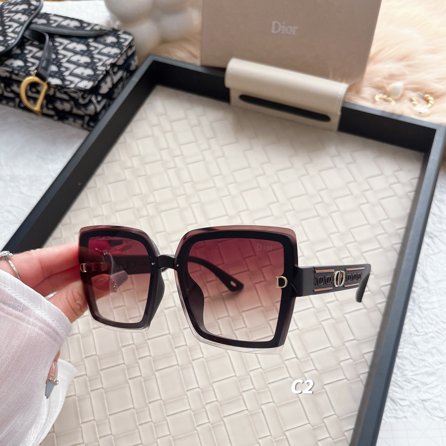 Fashion hot 4 color sunglasses 5902 - Image 6