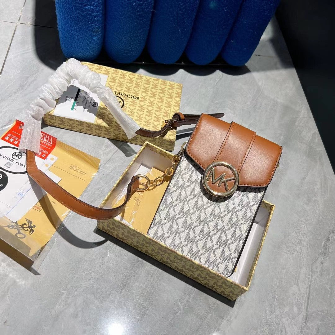 Mk Summer Mobile Phone Bag, Chain Small Bag Ds Jingle Armpit Bag - Image 3