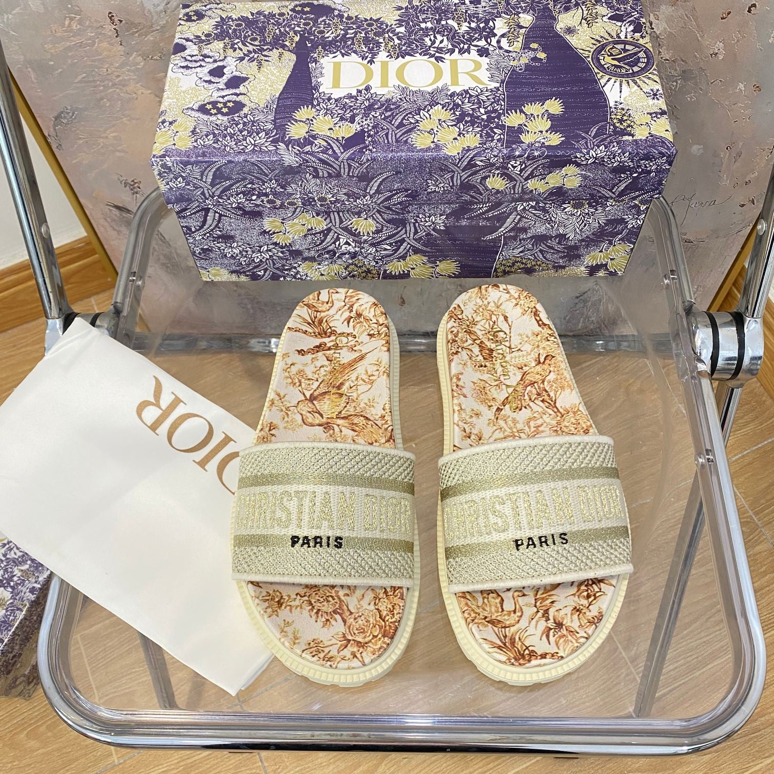 Jacquard Pattern Slippers - Image 8