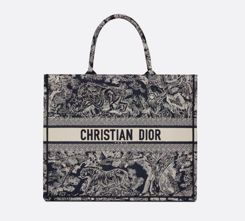 D Medium Book Tote size : 36 x 27.5 x 16.5 cm - Image 6
