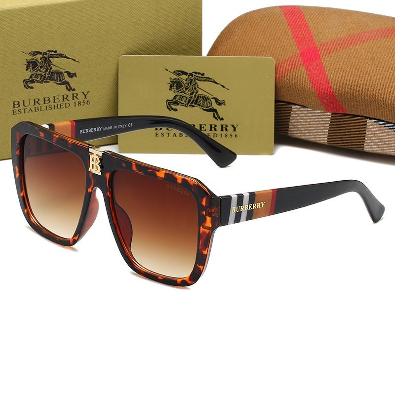 Fashion Unisex Plaid Frame Sunglasses - Image 3