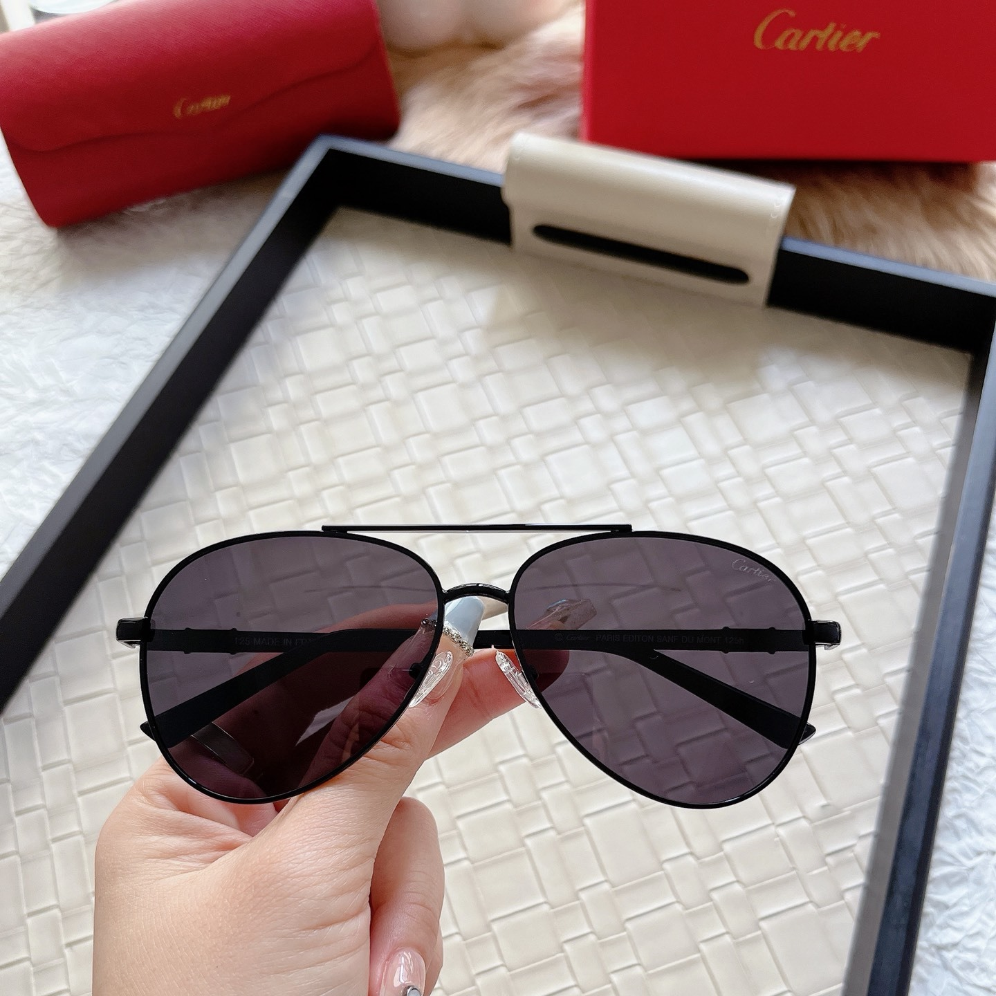 Fashion hot 3 color sunglasses 0648 - Image 3
