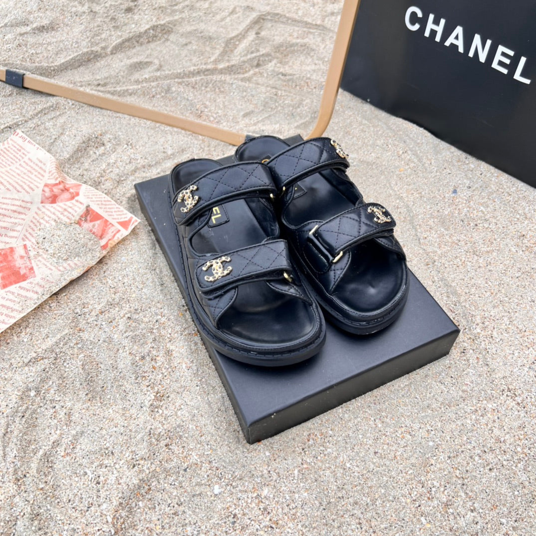 6 Colors Velcro Flat Sandals - Image 4