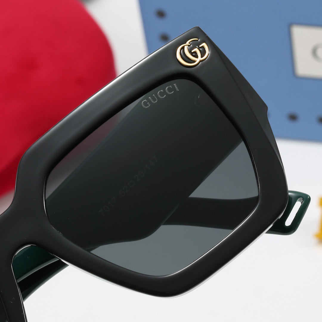 Fashionable wide temple sunglasses 4016 - Image 8