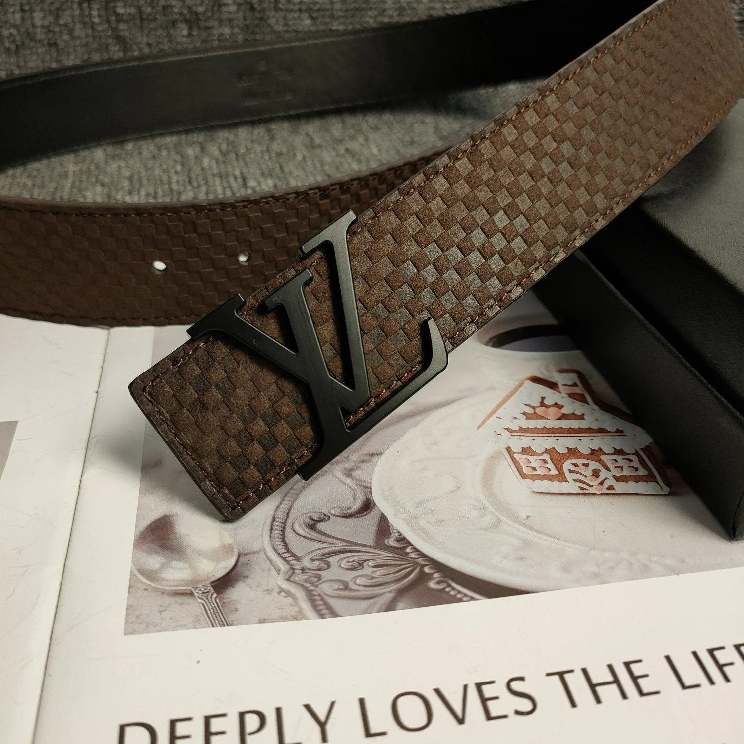 Venice Fashion Leather Belt - Image 6