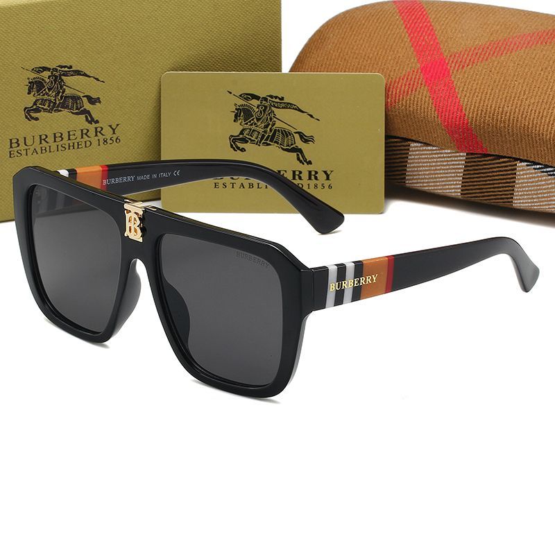 Fashion Unisex Plaid Frame Sunglasses - Image 2